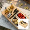 Bambus Couchbar, abnehmbarer Deckel, Snackbox, Sofatablett, Produktbild-Vorschau 6