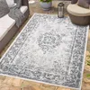 Teppich Outdoor Wetterfest - Grau - Wendeteppich - 160x230 Produktbild-Vorschau 1