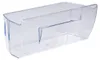 A clear plastic refrigerator drawer is shown against a white background. Anteprima dell’immagine prodotto