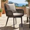 2er Set Diningsessel Marbella Rope - Aluminium Gestell Produktbild-Vorschau 6