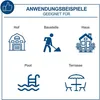 Scheppach Hochdruckreiniger HCE2550 180bar Flächenreiniger Produktbild-Vorschau 4