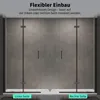 Duschabtrennung Walk in Falttür Dusche 120 x 195cm Faltbar Produktbild-Vorschau 6