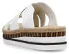 Pantoufles pour femmes Rieker V7989-80 weiss 40 Voir les images du produit 48