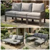 Merax Gartenmöbel-Set 3-Sitzer Outdoorsofa, Produktbild-Vorschau 1