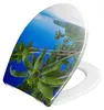 Calmwaters® WC Sitz Motiv Palmenparadies einfache Montage, Produktbild-Vorschau 12