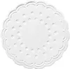 Duni 353458 Dessous de tasse - Ø 7,5 cm, blanc, 25 pièces Voir les images du produit 2