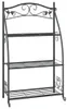 vidaXL Blumenregal Schwarz 56x30x96 cm Stahl Produktbild-Vorschau 8