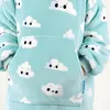 Lazy Robe Very Soft Bademantel Blue Cloud 100 cm Produktbild-Vorschau 9