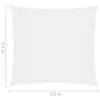 Vela Parasole in Tela Oxford Quadrata 2,5x2,5 m Bianca Anteprima dell’immagine prodotto 6
