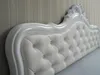 Barock Schlafzimmer-Set Leana 4-Teilig in Weiß/Silber Produktbild-Vorschau 3