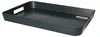 Serviertablett aus Melamin Five® - Schwarz Produktbild-Vorschau 3