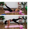 Relaxdays Pilatesstab, 2 Widerstandsbänder mit Fußschlaufe, Produktbild-Vorschau 3
