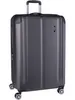 A dark gray Travelite trolley suitcase on a white background. Produktbild-Vorschau