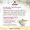 Marketing image for Luvos Heilerde, showing text descriptions and a bowl of the product. Podgląd zdjęcia produktu