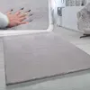 Hochflor Teppich Für Wohnzimmer Softes Kaninchenfell Imitat Produktbild-Vorschau 5