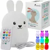 Veilleuse en silicone pour enfants LED USB + télécommande Voir les images du produit 1