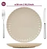 Cookinglife Servizio da tavola Cardida Beige 18 pezzi / 6 Anteprima dell’immagine prodotto 6
