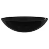 The Living Store Waschbecken Glas 50x37x14 cm Schwarz Produktbild-Vorschau 3