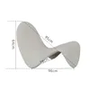360Home Weißer Einzelsessel Relaxsessel modern sessel sofa Produktbild-Vorschau 5