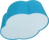 Kinderzimmer Lampe Decke Blau klein flach Wolke Stoffschirm Produktbild-Vorschau 3