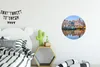 MuchoWow® - Wand Bild - Wohnzimmer - Runde Bilder - Produktbild-Vorschau 3