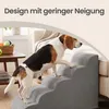 FEANDREA Hundetreppe, 5-stufig-Haustiertreppe, Cord mit Produktbild-Vorschau 7