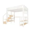 Letto a soppalco 140 x 200 cm con scrivania, scaletta Anteprima dell’immagine prodotto 11