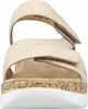Rieker Damen Riemchensandale beige, Damen:43 EU Produktbild-Vorschau 16