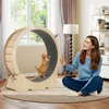 Roue d'exercice pour chat COSTWAY, 101 x 35 x 106 cm, roue Voir les images du produit 9