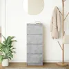 vidaXL Kredens betonowy szary 37,5x35x99 cm materiał Podgląd zdjęcia produktu 3
