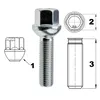 Skrutka kolesa M12x1,50, dĺžka závitu: 45 mm, guľový Náhľad obrázku produktu 2