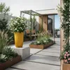 HowHomely | Vasi da fiori - Vasi per piante - giallo - Set Anteprima dell’immagine prodotto 5
