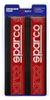 SPARCO veiligheidsgordelbeschermers, 2 stuks, rood. Productafbeelding-voorbeeld 7