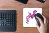 MuchoWow® Mauspad Mousepad Orchidee vor weißem Hintergrund Produktbild-Vorschau 4