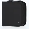 A black CD/DVD case with a handle and zipper closure. Produktbild-Vorschau