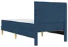 Bettrahmen Blau 80 x 200 cm Polyester Produktbild-Vorschau 8