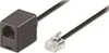 GOOBAY Modularverlängerung, RJ11, schwarz, 3 m Produktbild-Vorschau 2