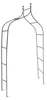 Relaxdays Rankbogen Metall geschwungen 240 cm, royaler Produktbild-Vorschau 9