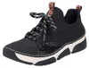 Rieker Damen Slipper schwarz, Damen:40 EU Produktbild-Vorschau 45