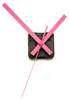 Geräuschloses Quarzwerk Rosa Zeiger 11,5 cm, Ersatzuhrwerk, Produktbild-Vorschau 1