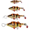 Savage Gear 4D Perch Shad Perch 12,5 cm, 17,5 cm e 20 cm Anteprima dell’immagine prodotto 3