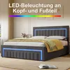 Letto matrimoniale Boxspring MODFU 180×200 con materasso, Anteprima dell’immagine prodotto 12