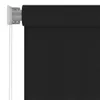 vidaXL Außenrollo 125 (B) x 140 (H) cm Schwarz Produktbild-Vorschau 3