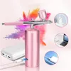 Sada pro airbrush, sada airbrushových pistolí, přenosná Náhled obrázku produktu 6
