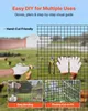 VEVOR zahradní plot 61 cm x 15,2 m, šířka ok 1,27x1,27 cm, Náhled obrázku produktu 6