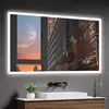 YOLEO Badspiegel mit Licht, 120x80cm, LED-Badspiegel mit Produktbild-Vorschau 1