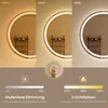KUTAS – Runder LED Badezimmerspiegel 60 cm – Anti-Beschlag Produktbild-Vorschau 8