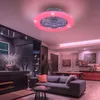 Ventilatore da soffitto a LED STRALSUND Ø50cm argento Anteprima dell’immagine prodotto 19