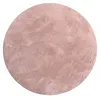 Tapis rond Tapis en fourrure synthétique Tapis de lit en Voir les images du produit 10