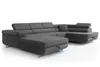 Sofiland Aller U-Form Wohnlandschaft XXL Schlaffunktion 2 Produktbild-Vorschau 2